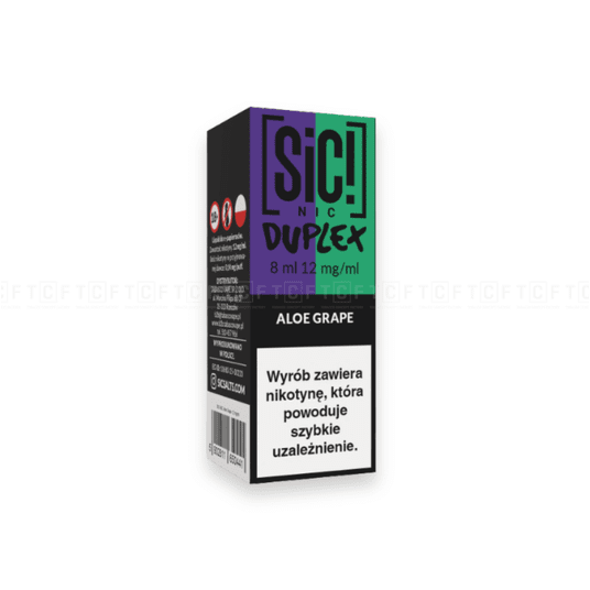 Liquid SIC Nic 8ml - Aloe Grape 12mg/ml -zdjęcie numer 1