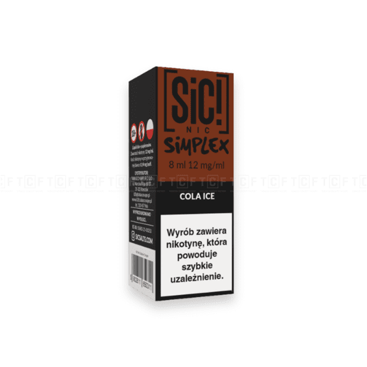 Liquid SIC Nic 8ml - Cola Ice 12mg/ml -zdjęcie numer 1