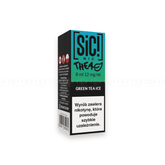 Liquid SIC Nic 8ml - Green Tea Ice 12mg/ml -zdjęcie numer 1