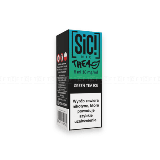 Liquid SIC Nic 8ml - Green Tea Ice 18mg/ml -zdjęcie numer 1