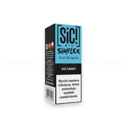 Liquid SIC Nic 8ml - Ice Candy 18mg/ml -zdjęcie numer 1