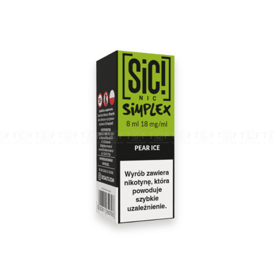 Liquid SIC Nic 8ml - Pear Ice 18mg/ml -zdjęcie numer 1