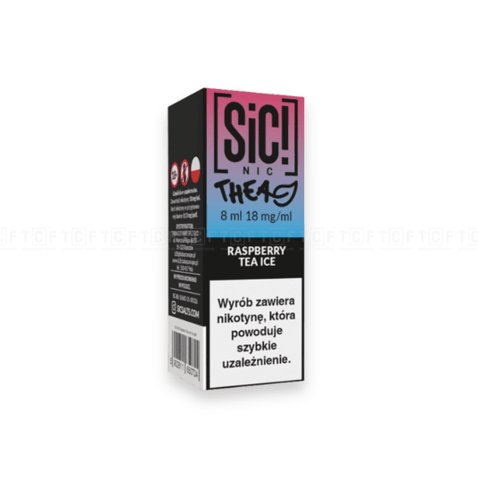 Liquid SIC Nic 8ml - Raspberry Tea Ice 18mg/ml -zdjęcie numer 1