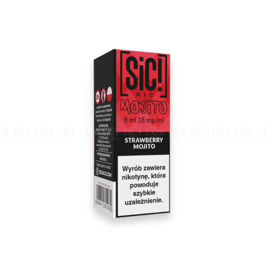 Liquid SIC Nic 8ml - Strawberry Mojito 18mg/ml -zdjęcie numer 1