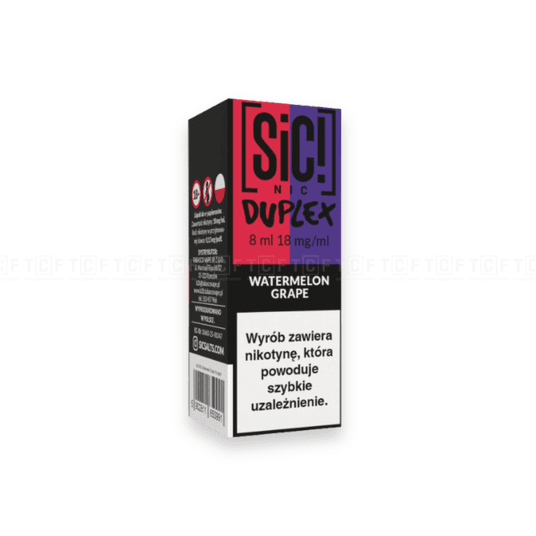 Liquid SIC Nic 8ml - Watermelon Grape 18mg/ml -zdjęcie numer 1