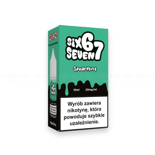 Liquid Six Seven 67 10ml - SpearMint 20mg/ml -zdjęcie numer 1