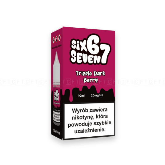 Liquid Six Seven 67 10ml - Triple Dark Berry 20mg/ml -zdjęcie numer 1