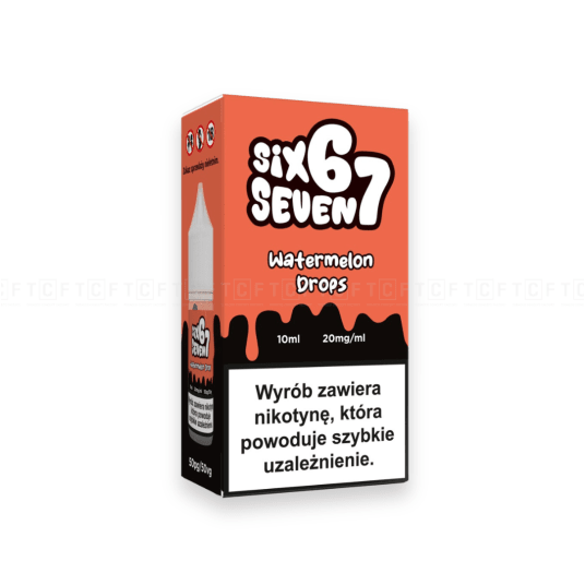Liquid Six Seven 67 10ml - Watermelon Drops 20mg/ml -zdjęcie numer 1