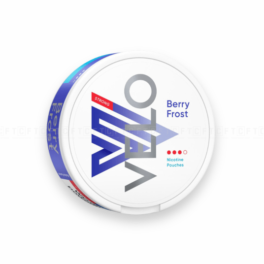 Woreczki nikotynowe VELO Strong 10mg/woreczek (3/6) – Berry Frost -zdjęcie numer 1
