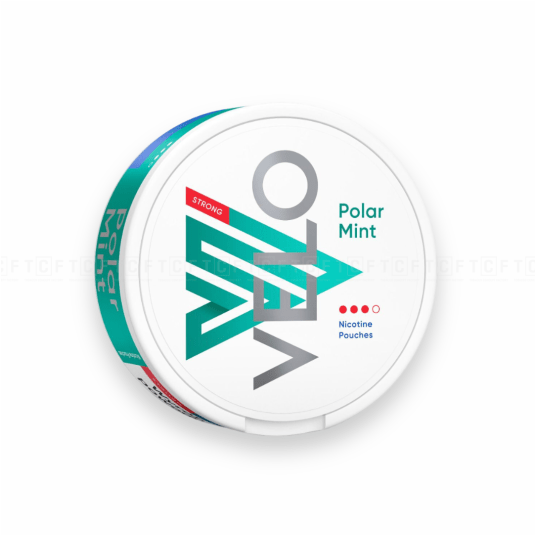 Woreczki nikotynowe VELO Strong 10mg/woreczek (3/6) – POLAR MINT -zdjęcie numer 1