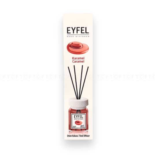 Zapach EYFEL 120ml z pałeczkami - Caramel -zdjęcie numer 1