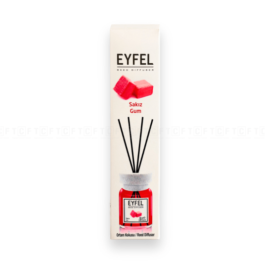 Zapach EYFEL 120ml z pałeczkami - Guma balonowa -zdjęcie numer 1