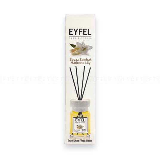Zapach EYFEL 120ml z pałeczkami - Madonna Lily -zdjęcie numer 1