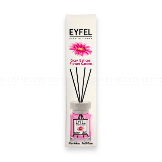 Zapach EYFEL 120ml z pałeczkami - Ogród kwiatów -zdjęcie numer 1