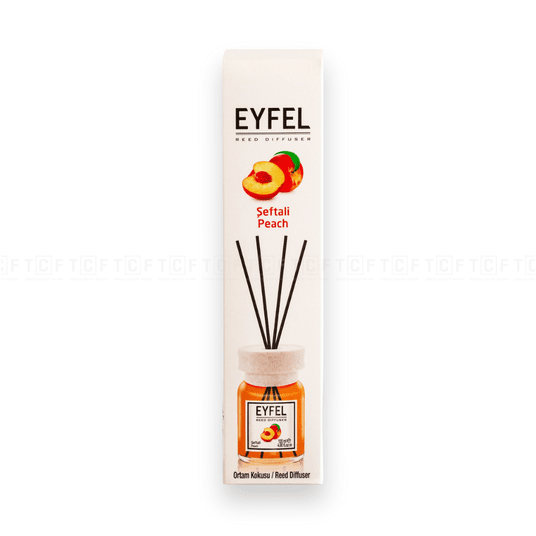 Zapach EYFEL 120ml z pałeczkami - Peach -zdjęcie numer 1