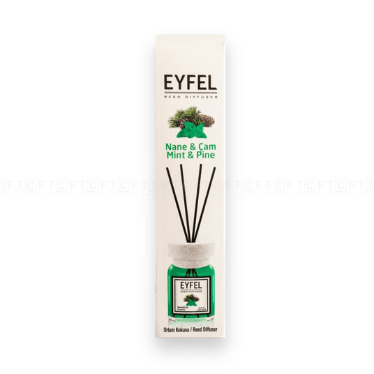 Zapach EYFEL 120ml z pałeczkami - Sosna i Mięta -zdjęcie numer 1