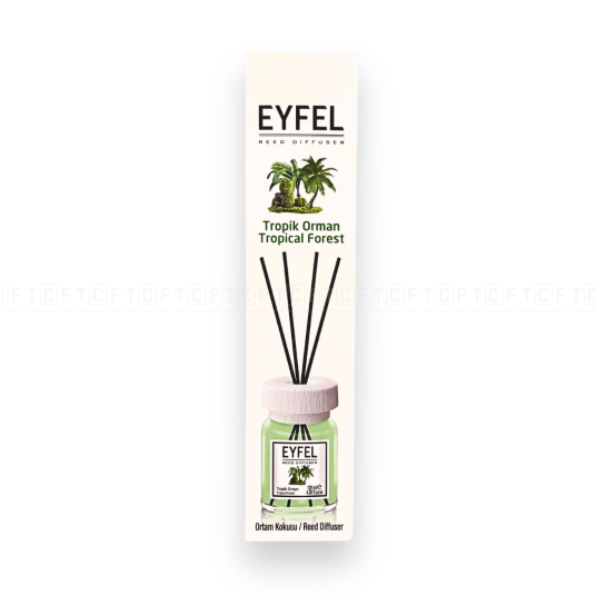 Zapach EYFEL 120ml z pałeczkami - Tropical Forest -zdjęcie numer 1