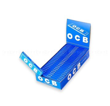 Bibułki OCB Blue (niebieska krótka) 25op.