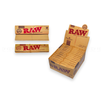 Bibułki RAW KS Slim Classic + filter 24op.