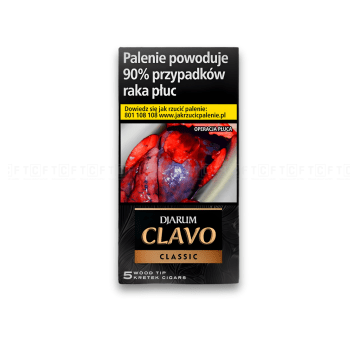 Cygaretki Djarum Clavo Classic Wood 5szt TTT