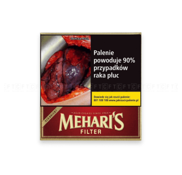Cygaretki Meharis Filter Red Orient 10szt TTT