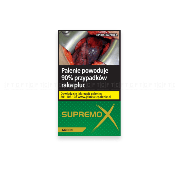 Cygaretki Supremo X Green 20szt TTT
