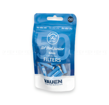 Filtry do fajki VAUEN Dr. Perl Blue ones 6mm - 50szt.