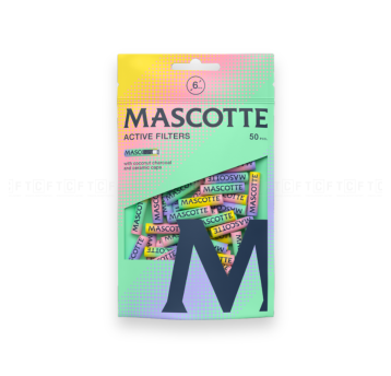 Filtry Mascotte Active Colors 6/27mm (Slim) - 50szt.