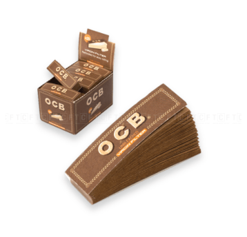 Filtry OCB kartonowe – Tips Virgin Brown 50/25
