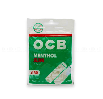 Filtry OCB Slim Menthol Slim 6mm 150/10