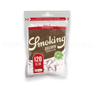 Filtry Smoking Brown Classic 6/15mm (Slim) - 120szt.