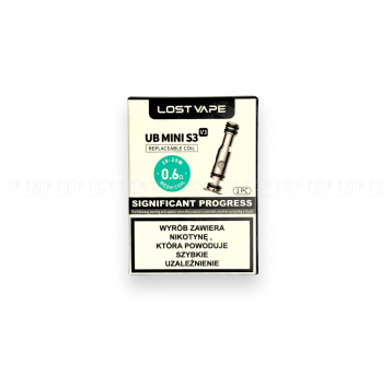 Grzałka LOST VAPE UB MINI S3 (0,6 Ohm)