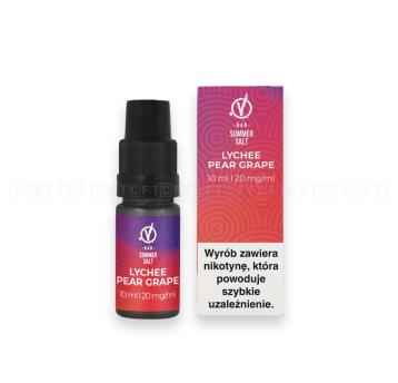 Liq.Vbar Salt Summer Lych.Pear.Gr.20mg 10ml B26