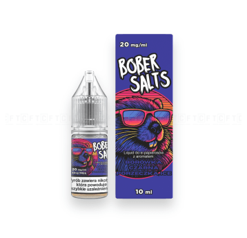 Liquid Bober Salts 10ml - BORÓWKA, CZARNA PORZECZKA, ICE 20mg/ml