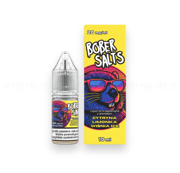 Liquid Bober Salts 10ml - CYTRYNA, LIMONKA, ICE 20mg/ml