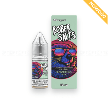 Liquid Bober Salts 10ml - GRUSZKA, ICE 20mg/ml