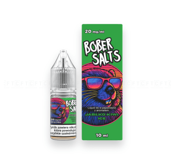 Liquid Bober Salts 10ml - JABŁKO, KIWI, ICE 20mg/ml