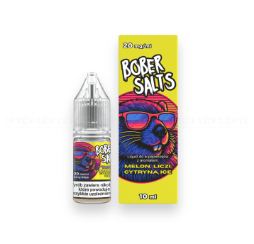 Liquid Bober Salts 10ml - MELON, LICZI, CYTRYNA, ICE 20mg/ml
