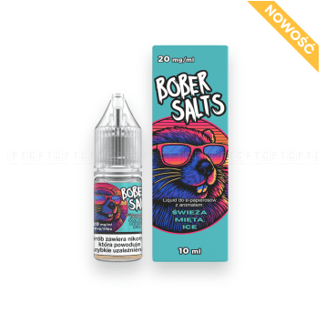 Liquid Bober Salts 10ml - ŚWIEŻA MIĘTA, ICE 20mg/ml