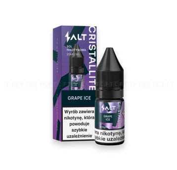 Liquid CRISTALLITE Salt 10ml - GRAPE ICE 20mg/ml