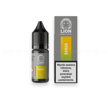 Liquid LION 10ml - BANAN 18mg/ml