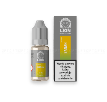 Liquid LION 10ml - BANAN 9mg/ml