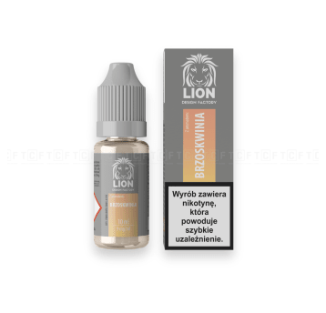 Liquid LION 10ml - BRZOSKWINIA 9mg/ml