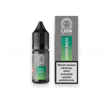 Liquid LION 10ml - MOCNA MIĘTA 18mg/m