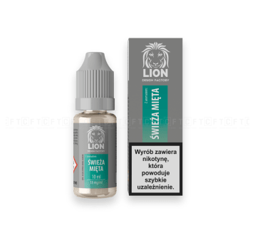 Liquid LION 10ml - ŚWIEŻA MIĘTA 18mg/ml