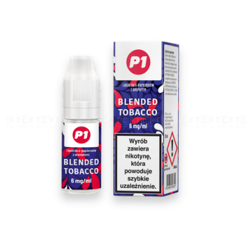Liquid P1 10ml - Blended Tobacco 6mg/ml