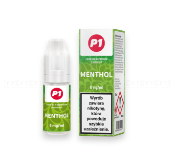 Liquid P1 10ml - Menthol 6mg/ml