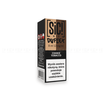 Liquid SIC Nic 8ml - Cookie Tobacco 12mg/ml
