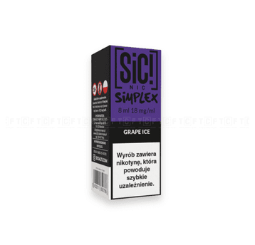 Liquid SIC Nic 8ml - Grape Ice 18mg/ml