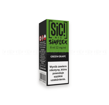 Liquid SIC Nic 8ml - Green Grape 12mg/ml